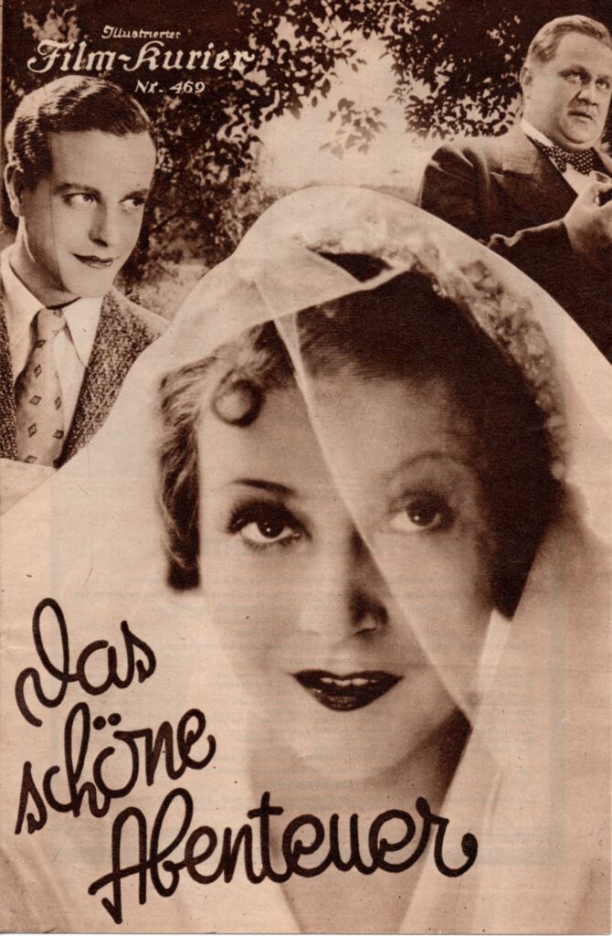 Das schöne Abenteuer (Deutschland, 1932)